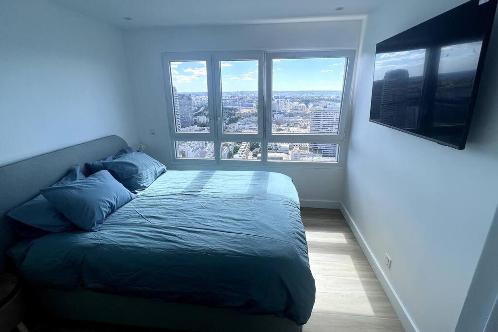 Nice Apartment With Amazing View Of Paris + Parking Exterior photo