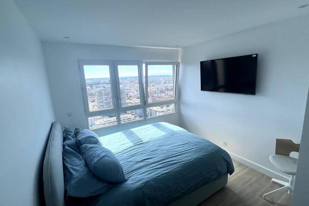 Nice Apartment With Amazing View Of Paris + Parking Exterior photo