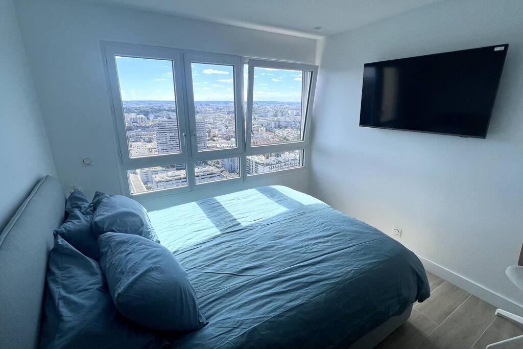 Nice Apartment With Amazing View Of Paris + Parking Exterior photo