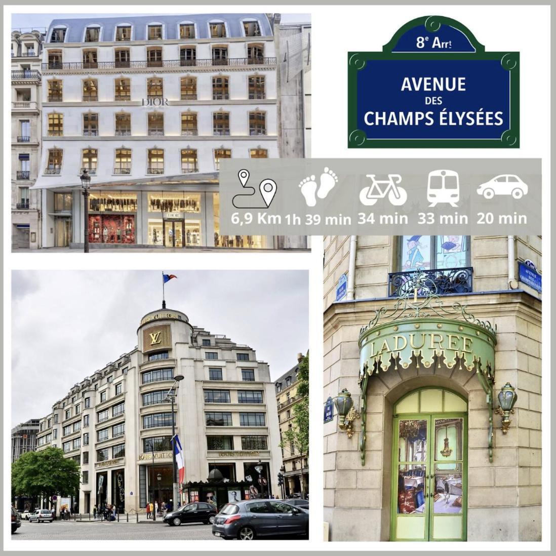 Nice Apartment With Amazing View Of Paris + Parking Exterior photo